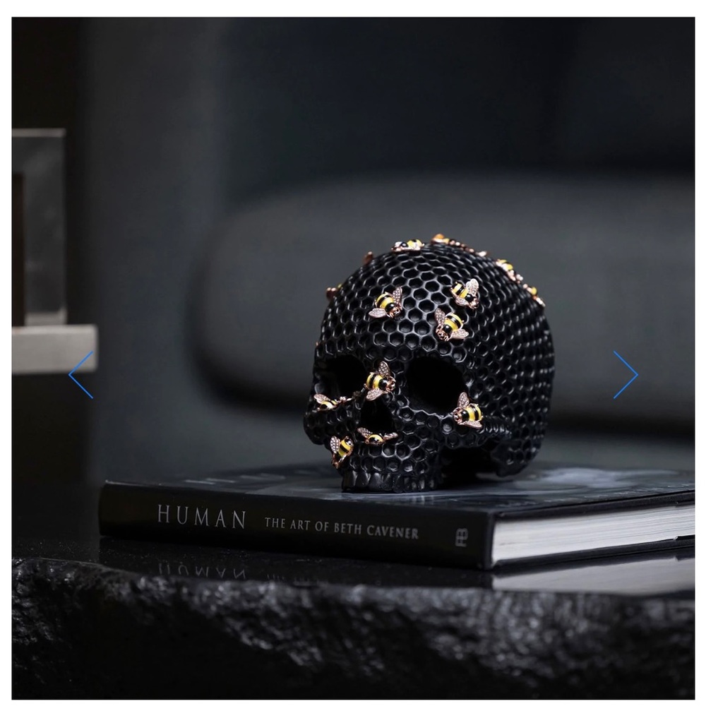 Killa Beez 🐝 Skull sculpture